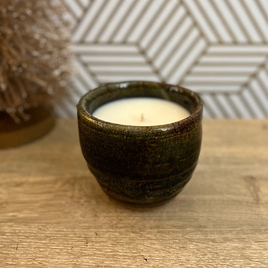 Small Ceramic Bowl Candle