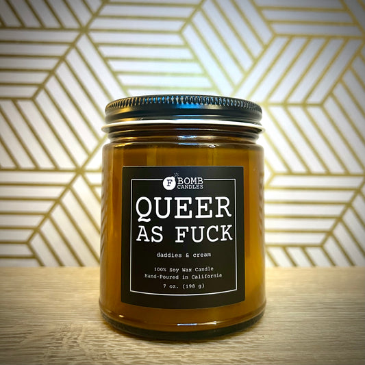 Queer as F*** (7 oz Candle)